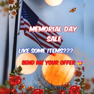 Memorial Day Weekend SALE